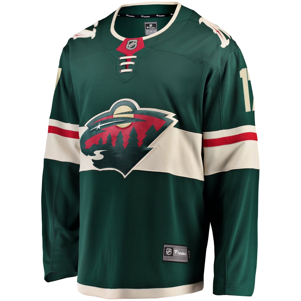 Marcus Foligno Minnesota Wild Fanatics Breakaway Jersey - Green
