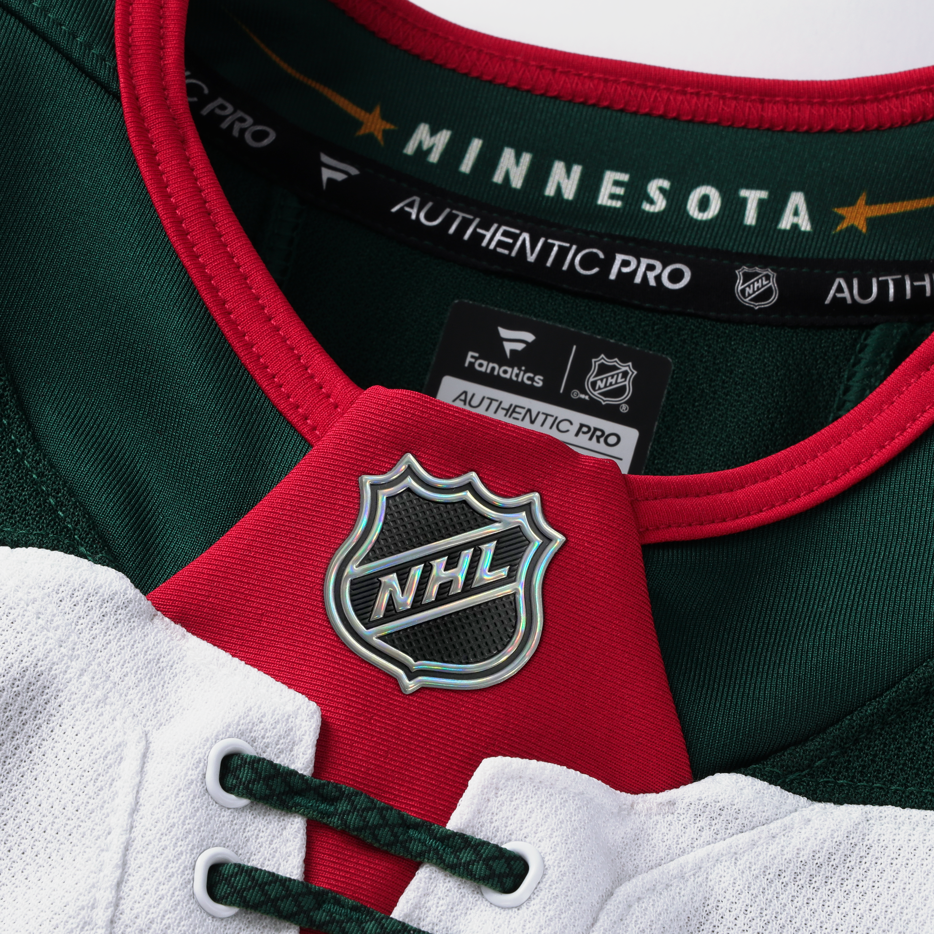 Minnesota Wild Away Style Pro Jersey White