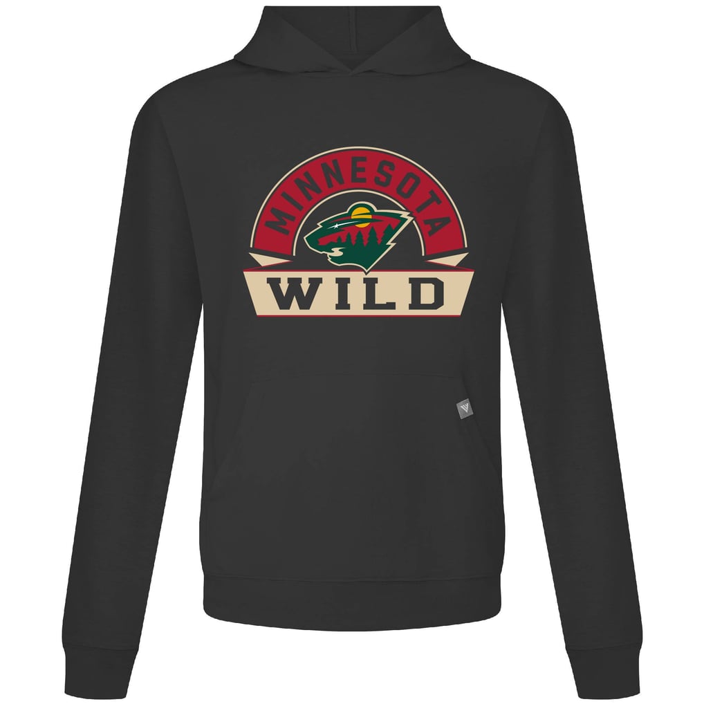 Minnesota Wild Levelwear Relay Banner Arch Pullover Hoodie - Black