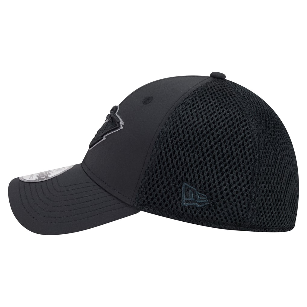 New Era Minnesota Wild Black Blackout 39THIRTY Stretch Hat