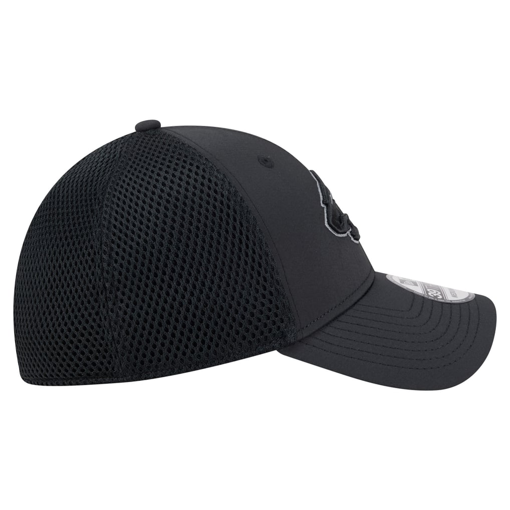 New Era Minnesota Wild Black Blackout 39THIRTY Stretch Hat