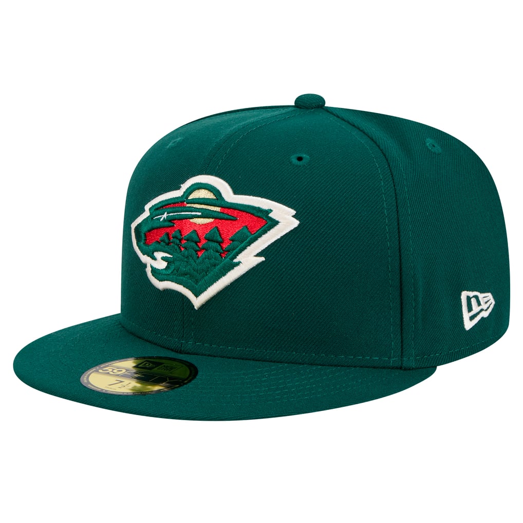  Minnesota Wild New Era Core 59FIFTY Fitted Hat - Green