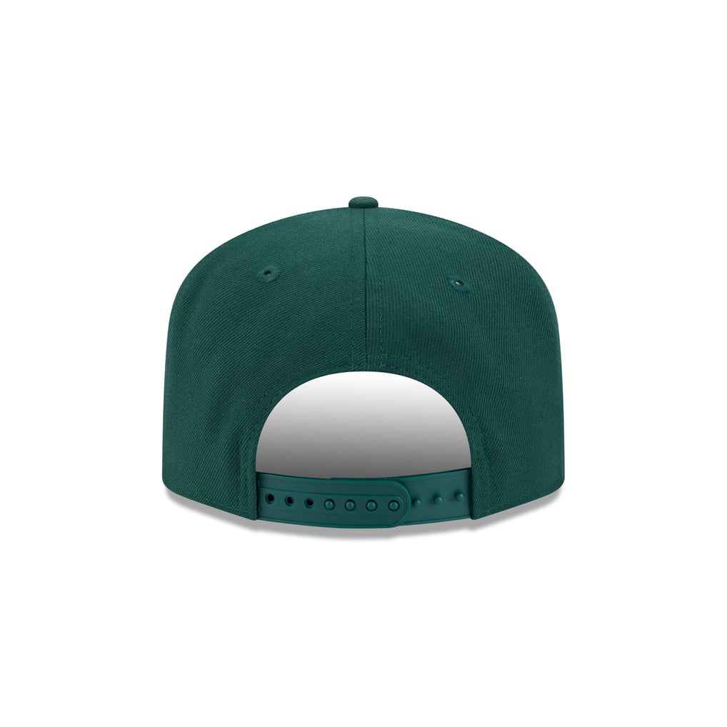 Minnesota Wild New Era Script A-Frame 9FIFTY Snapback Hat - Green
