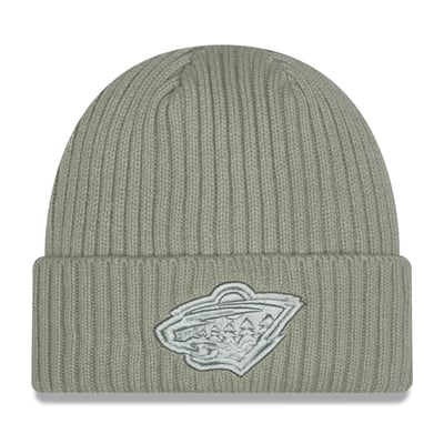 Minnesota Wild New Era Color Pack Cuffed Knit Hat - Sage Green
