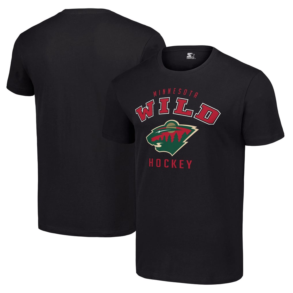 Minnesota Wild Starter Logo T-Shirt - Black