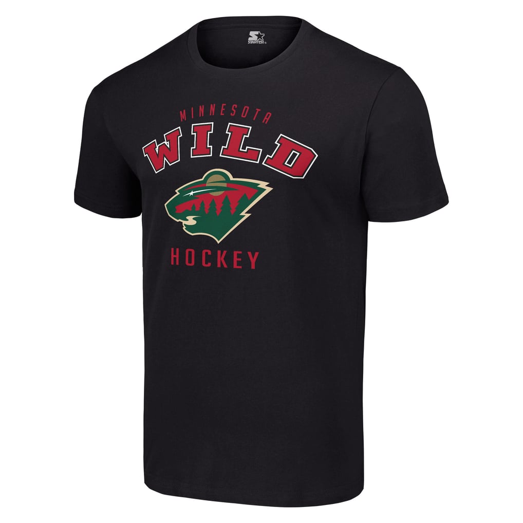 Minnesota Wild Starter Logo T-Shirt - Black