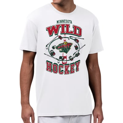 Minnesota Wild Starter Tilly T-Shirt - White
