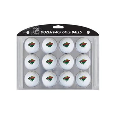 Minnesota Wild 12-Pack Team Golf Ball Set