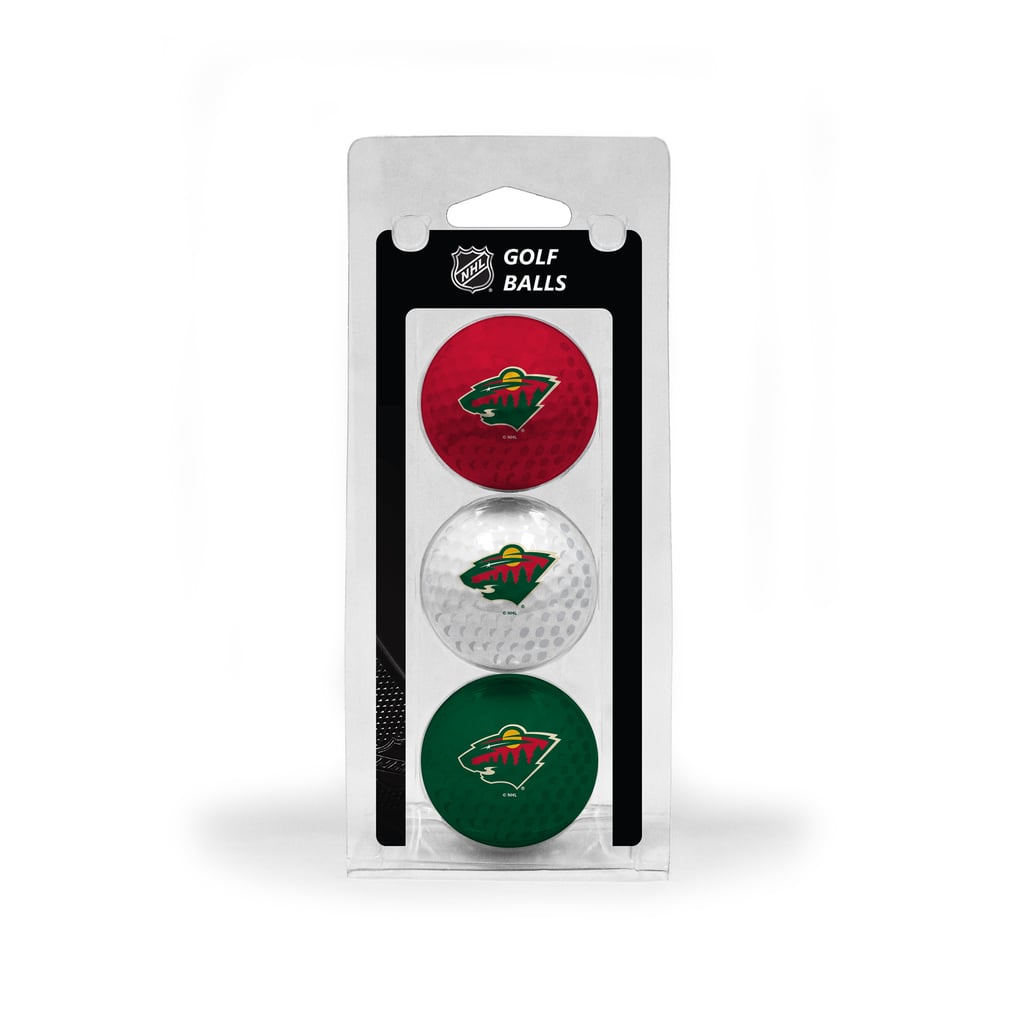Minnesota Wild 3-Pack Multi-Colored Team Golf Ball Set