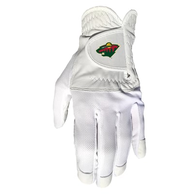 Minnesota Wild Cool Mesh Cabretta Leather Golf Glove