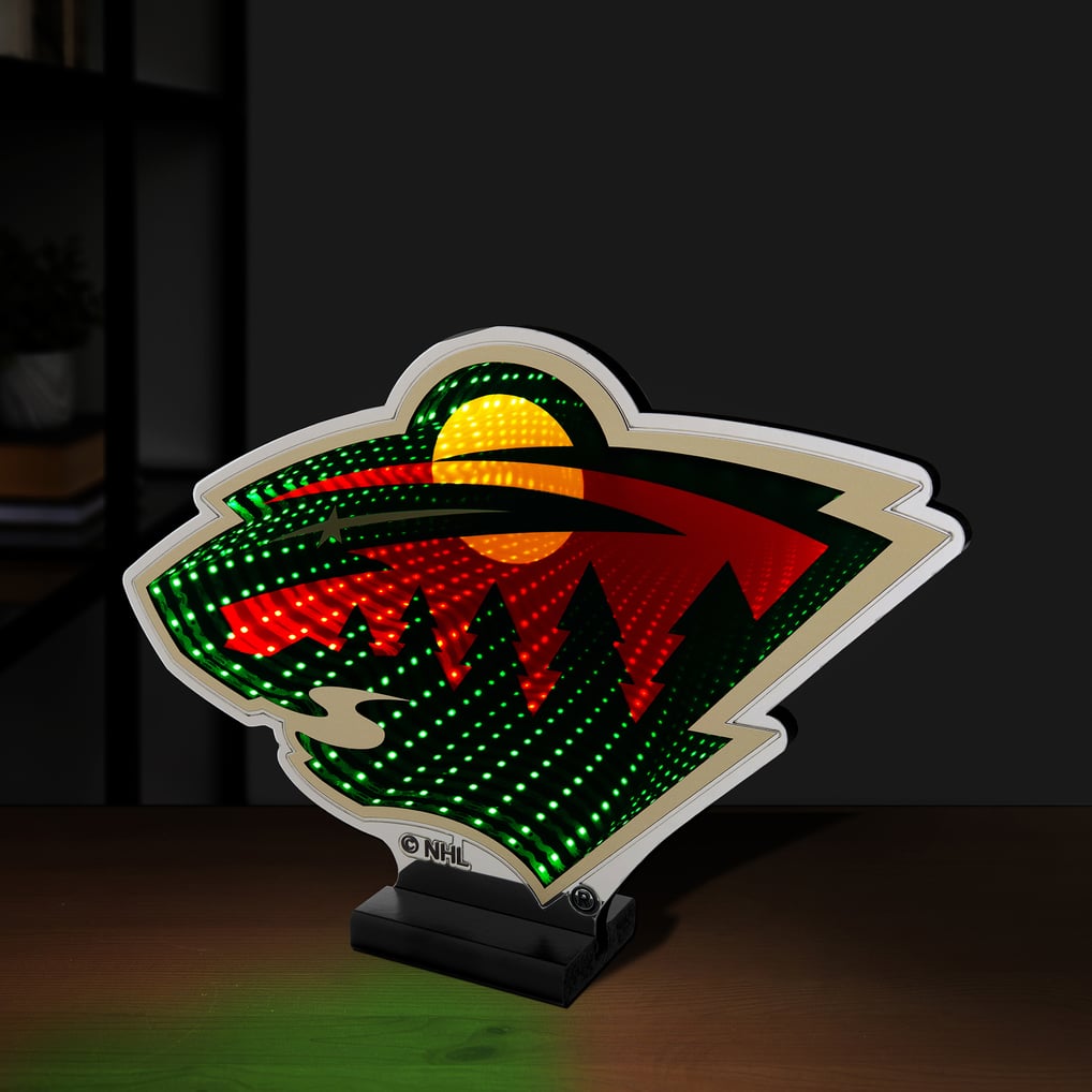 Minnesota Wild LED Infinity Logo Light