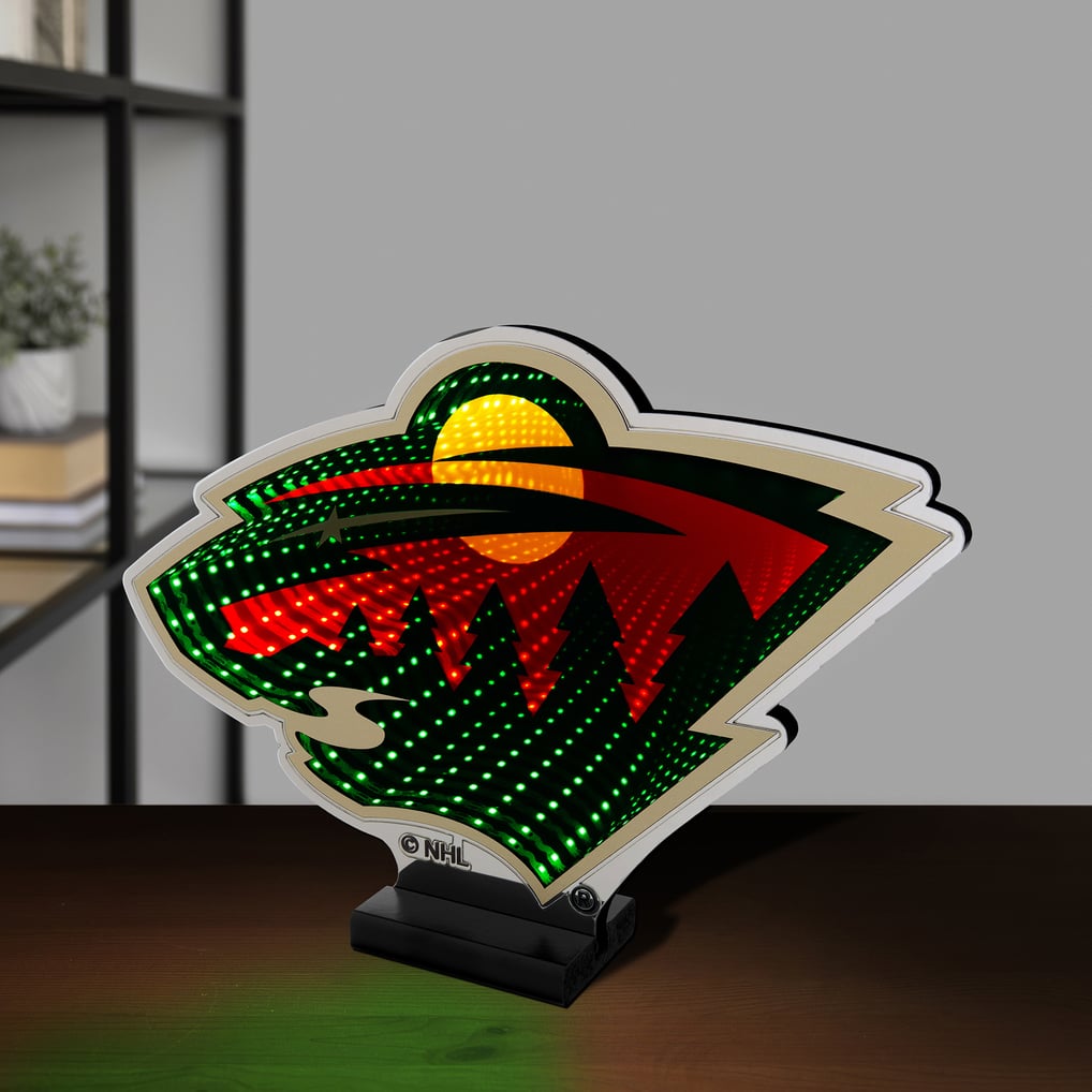 Minnesota Wild LED Infinity Logo Light