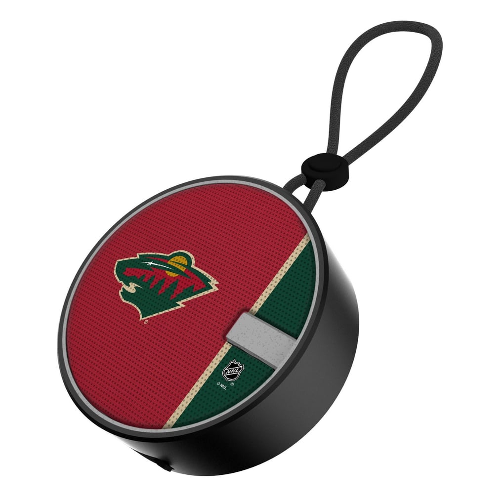 Minnesota Wild Team Logo Waterproof Bluetooth Speaker