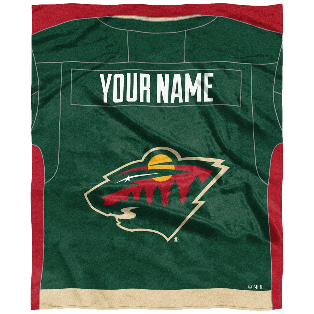 Minnesota Wild The Northwest Company 50'' x 60'' Personalized Silk Touch Throw