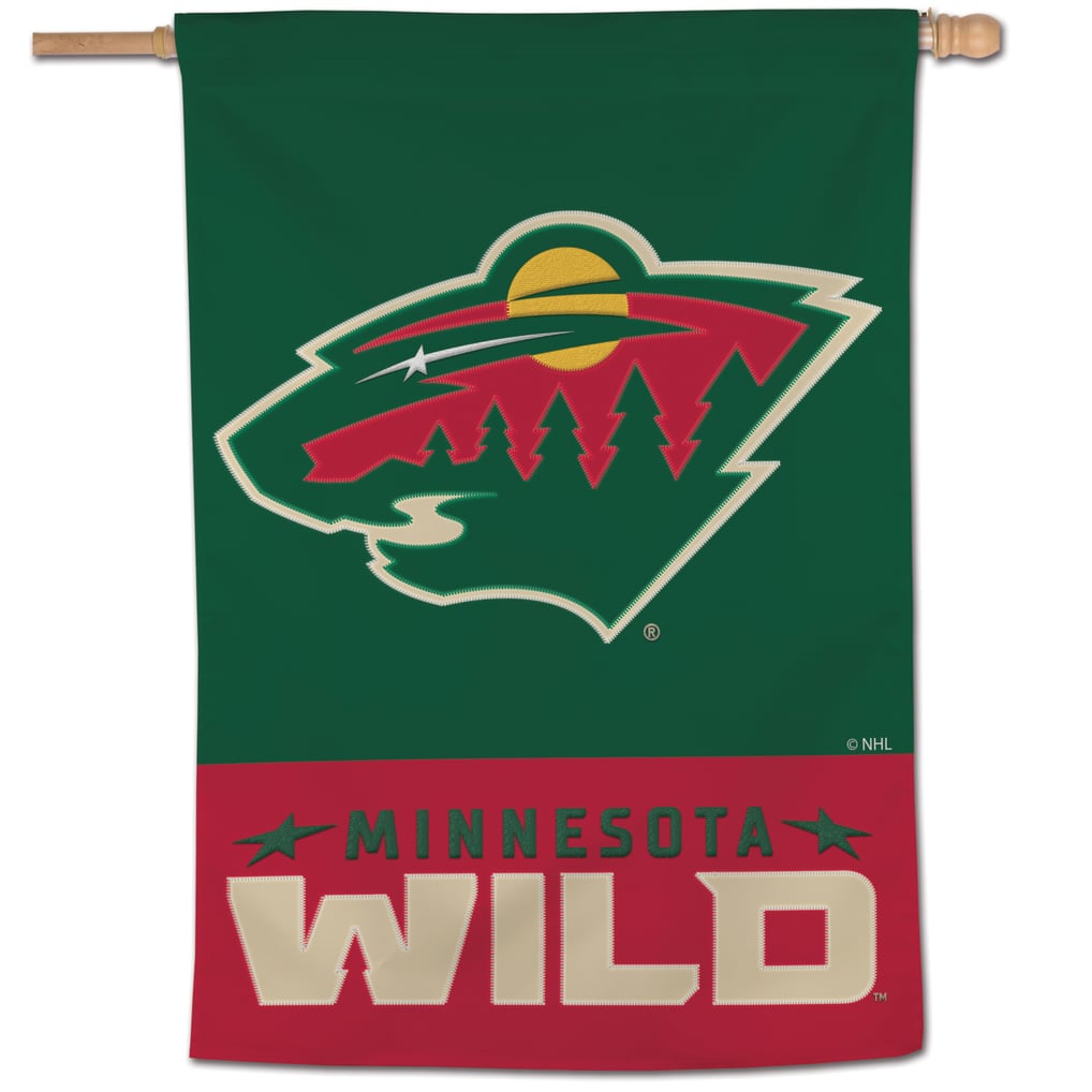 Minnesota Wild WinCraft 28" x 40" Applique Vertical Banner