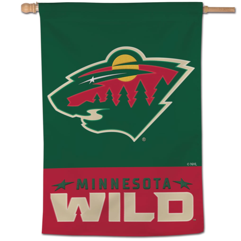 Minnesota Wild WinCraft 28" x 40" Applique Vertical Banner