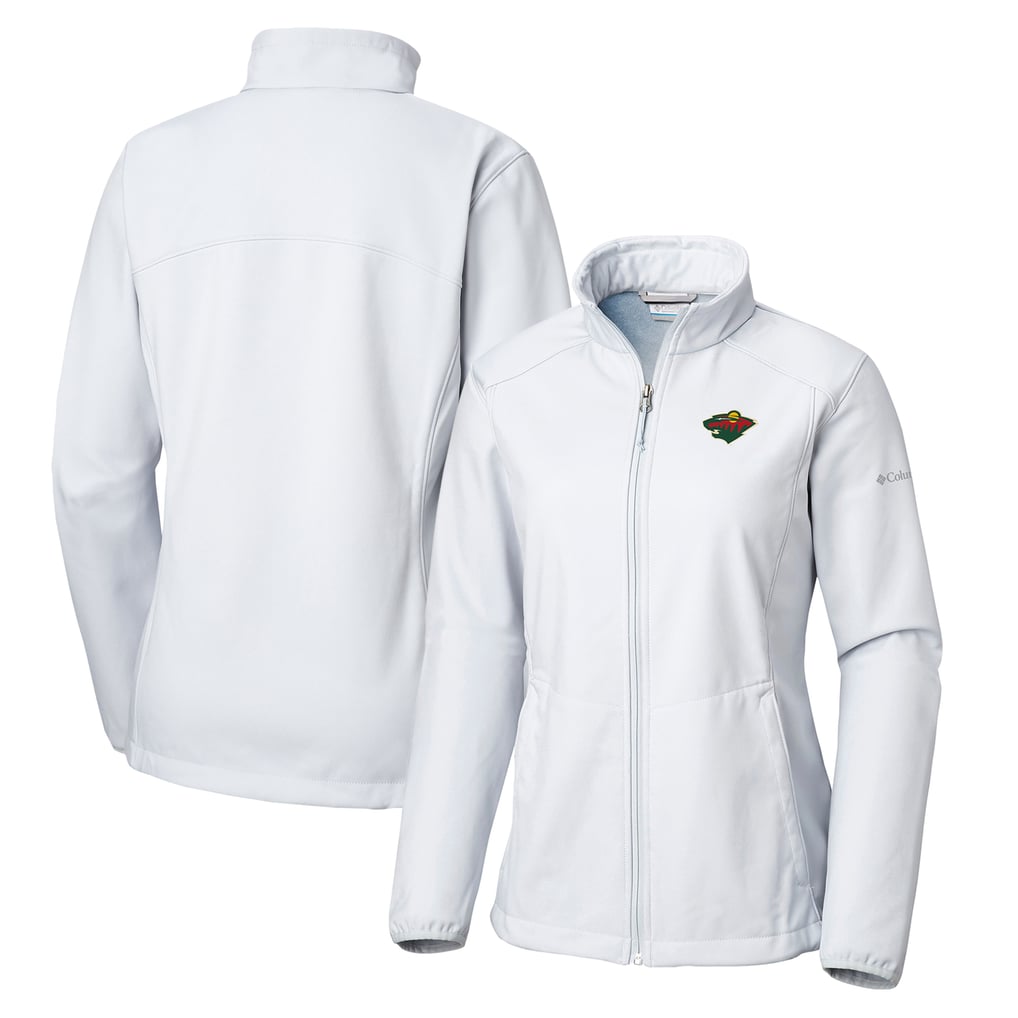 Minnesota Wild Columbia Women's Kruser Ridge II Softshell Full-Zip Jacket - White