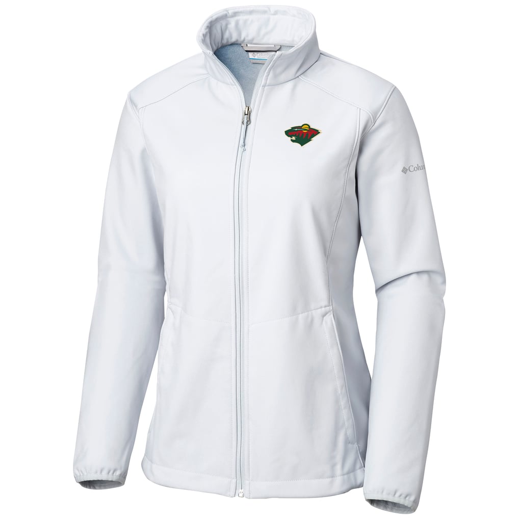 Minnesota Wild Columbia Women's Kruser Ridge II Softshell Full-Zip Jacket - White