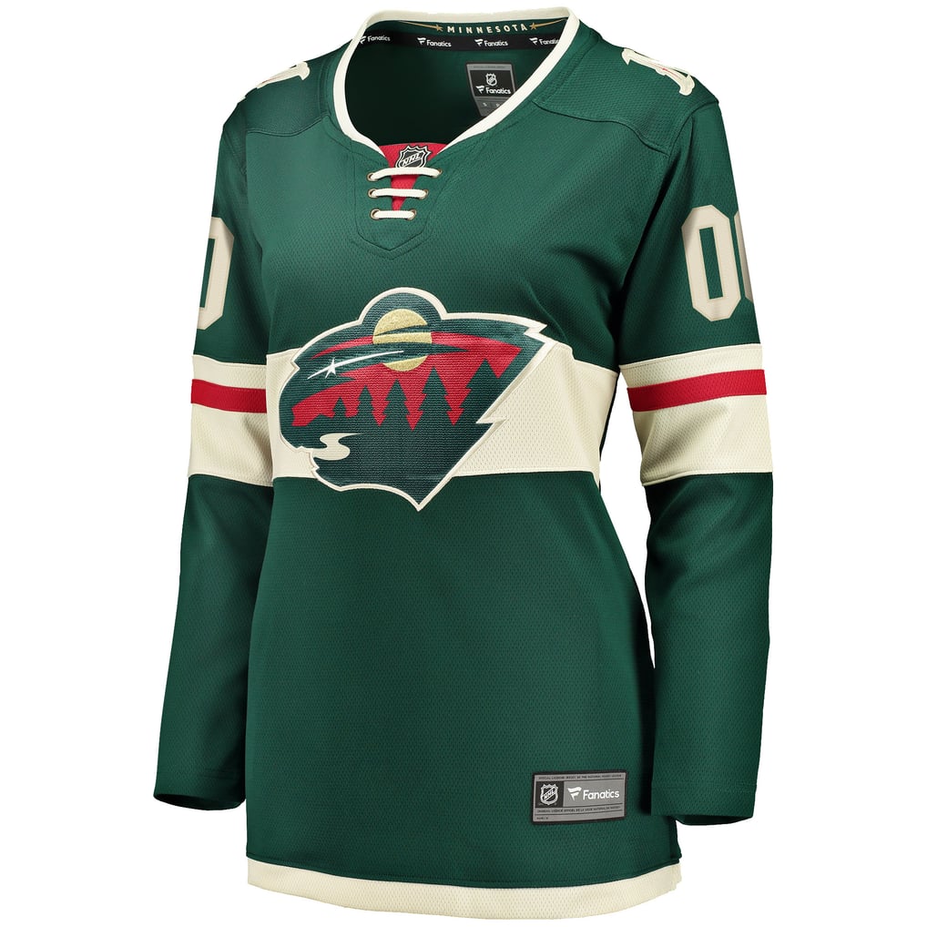Minnesota Wild Fanatics Women's Home Breakaway Custom Jersey - Green