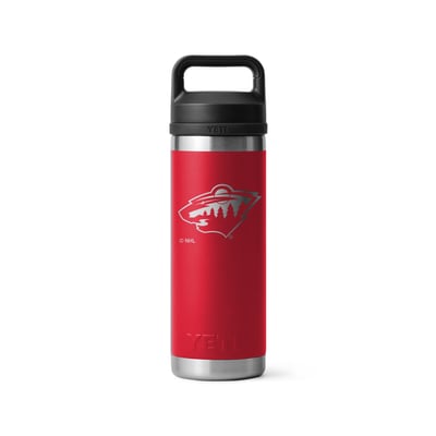  Minnesota Wild YETI 18oz. Rambler Chug Water Bottle