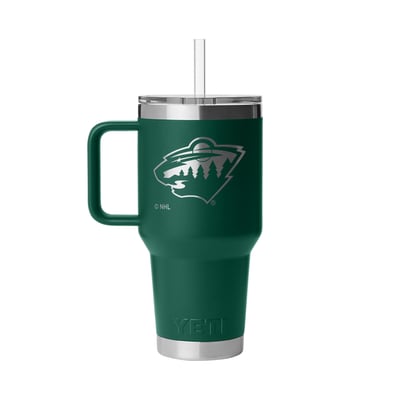  Minnesota Wild YETI 35oz. Rambler 2.0 Straw Mug