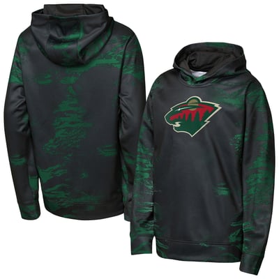  Minnesota Wild Outerstuff Youth Team Dynamics Hoodie - Black