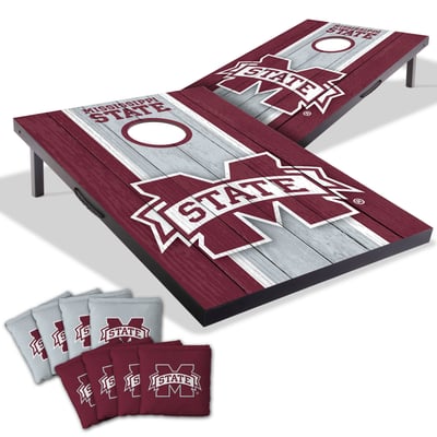 Mississippi State Bulldogs Fanpoint 2' x 3' Cornhole Game with Bags