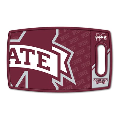 Mississippi State Bulldogs Fanpoint Logo Series Cutting Board