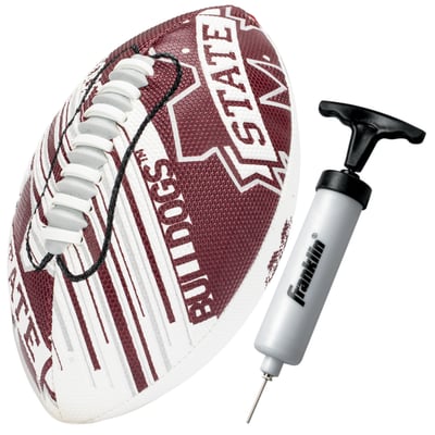 Franklin Sports Mississippi State Bulldogs Foam Air Tech 8.5" Football
