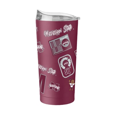  Mississippi State Bulldogs Logo Brands 20oz. Dreamweave Powder Coat Tumbler