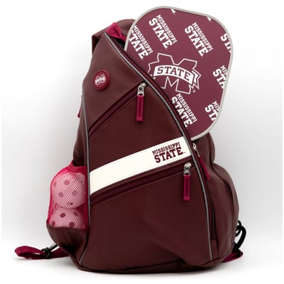 Mississippi State Bulldogs Embroidered Team Pickleball Backpack