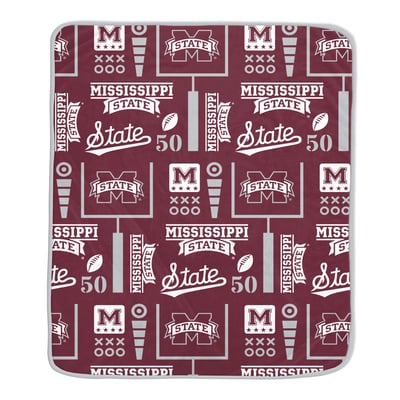 Mississippi State Bulldogs Pegasus Team Spirit 60" x 70" Ultra Soft Blanket