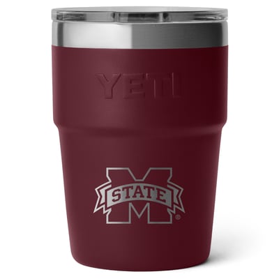 Mississippi State Bulldogs YETI 16oz. Rambler Stackable Cup with MagSlider Lid