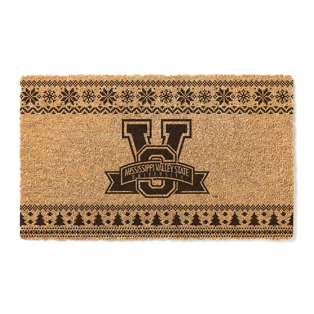 Mississippi Valley State Delta Devils 18" x 30" Holiday Coir Doormat