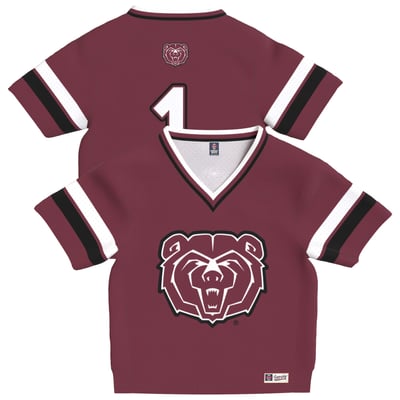Missouri State University Bears GameDay Greats Infant Lightweight Collegiate Football Fashion Jersey - Maroon