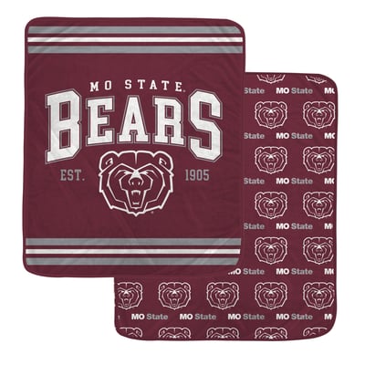 Missouri State University Bears Pegasus Legacy Arch Double-Sided 60" x 70" Blanket