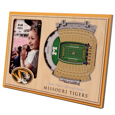Missouri Tigers Fanpoint 3D StadiumView Picture Frame