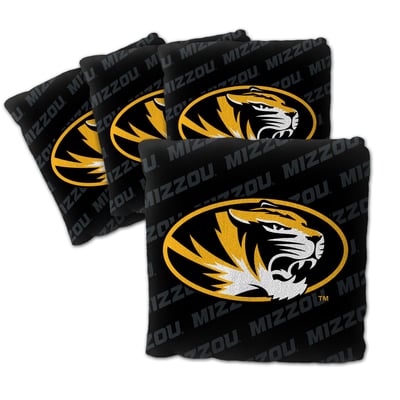 Missouri Tigers Fanpoint Four-Piece Cornhole Bag Set