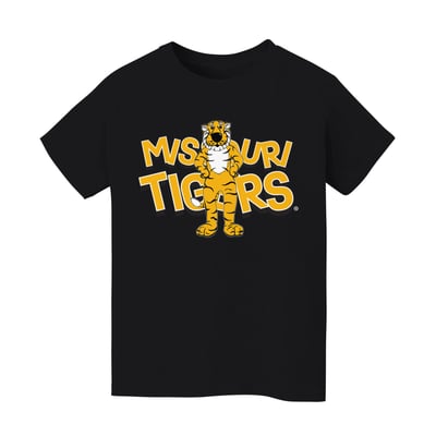 Missouri Tigers Vive La Fete Infant Mascot & Name T-Shirt - Black