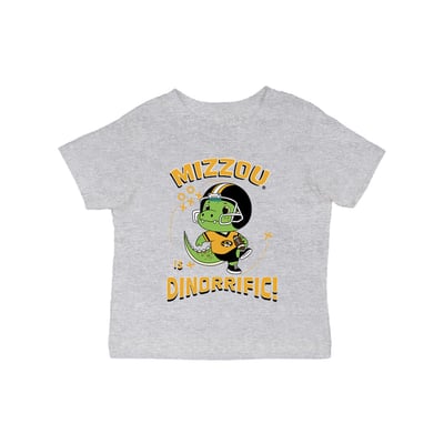 Missouri Tigers Vive La Fete Infant Dinorrific T-Shirt - Gray