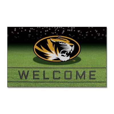 Missouri Tigers Logo Brands 18" x 30" Crumb Rubber Door Mat