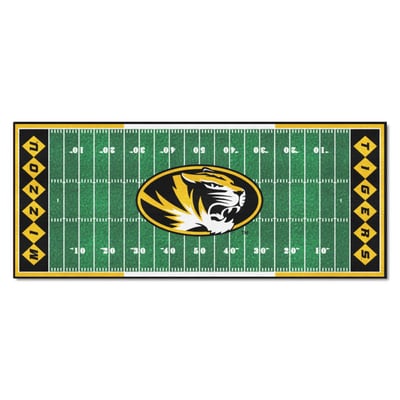 Missouri Tigers Logo Brands 30" x 72" Football Field Runner