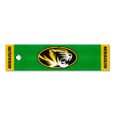 Missouri Tigers Logo Brands Putting Green Mat
