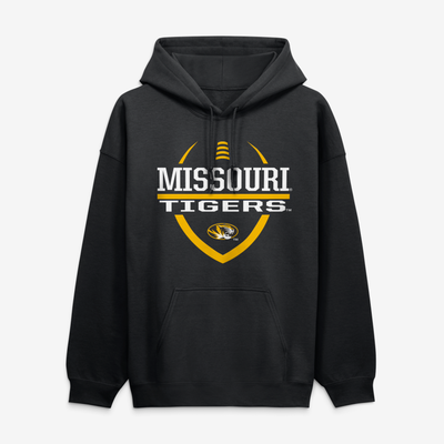  Missouri Tigers Football Fan Hoodie - Black
