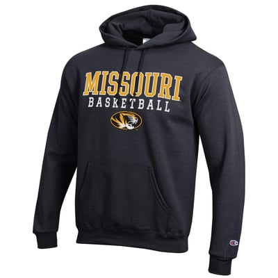 Missouri Tigers Champion Basketball Icon Hoodie - Black