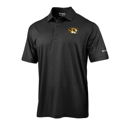  Missouri Tigers Columbia Highland Drift Polo - Black