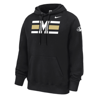 Missouri Tigers Nike 100th Anniversary Club Fleece Hoodie - Black