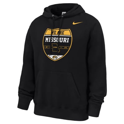  Missouri Tigers Nike We Are Missouri Clube Fleece Hoodie - Black