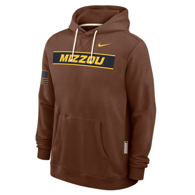 Missouri Tigers Nike 2026 Military Appreciation Dri-FIT Hoodie - Brown