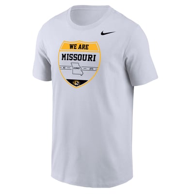  Missouri Tigers Nike We Are Missouri Core T-Shirt - White